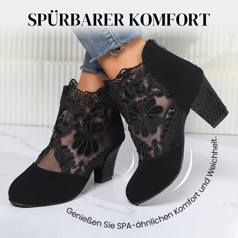 Damen High Heels mit eleganter Spitze für den Sommer