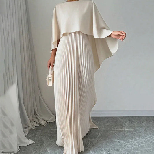 💖LAST DAY SALE 49% OFF💖Elegantes einzigartiges Kleid mit Bügelfalte in unregelmäßiger Form