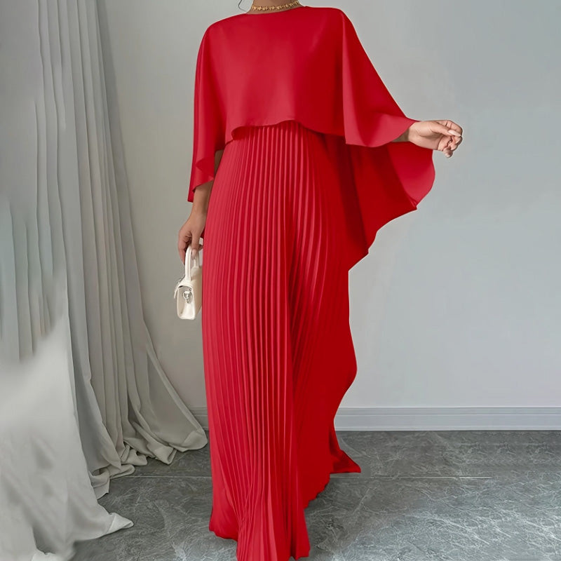 💖LAST DAY SALE 49% OFF💖Elegantes einzigartiges Kleid mit Bügelfalte in unregelmäßiger Form
