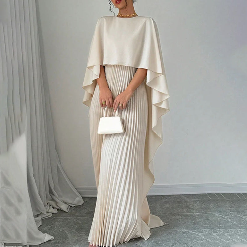 💖LAST DAY SALE 49% OFF💖Elegantes einzigartiges Kleid mit Bügelfalte in unregelmäßiger Form